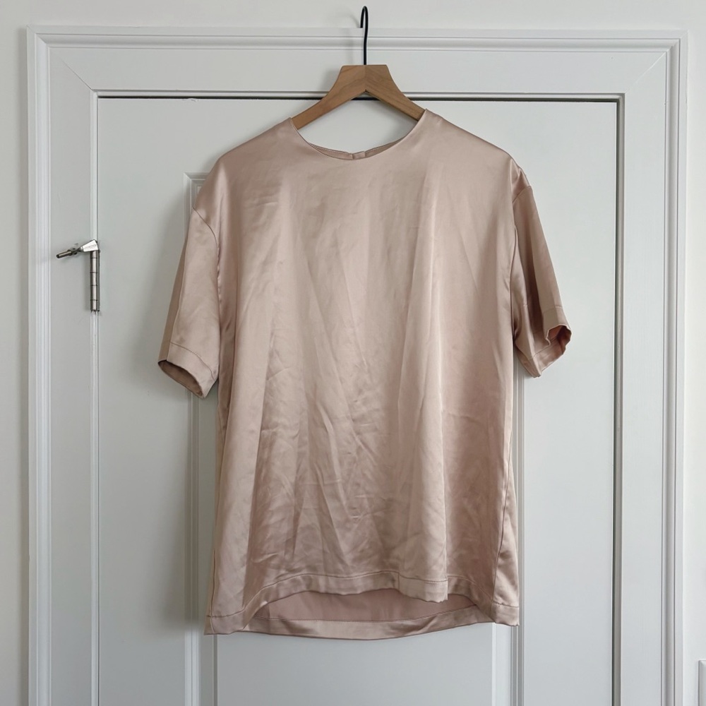 Silky Blouse - Champagne